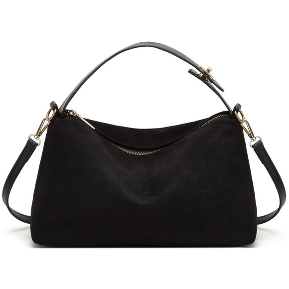 2025 Trendy Faux Suede Pillow Bag Retro Shoulder Bag Fall Winter Versatile new - Picture 1 of 6